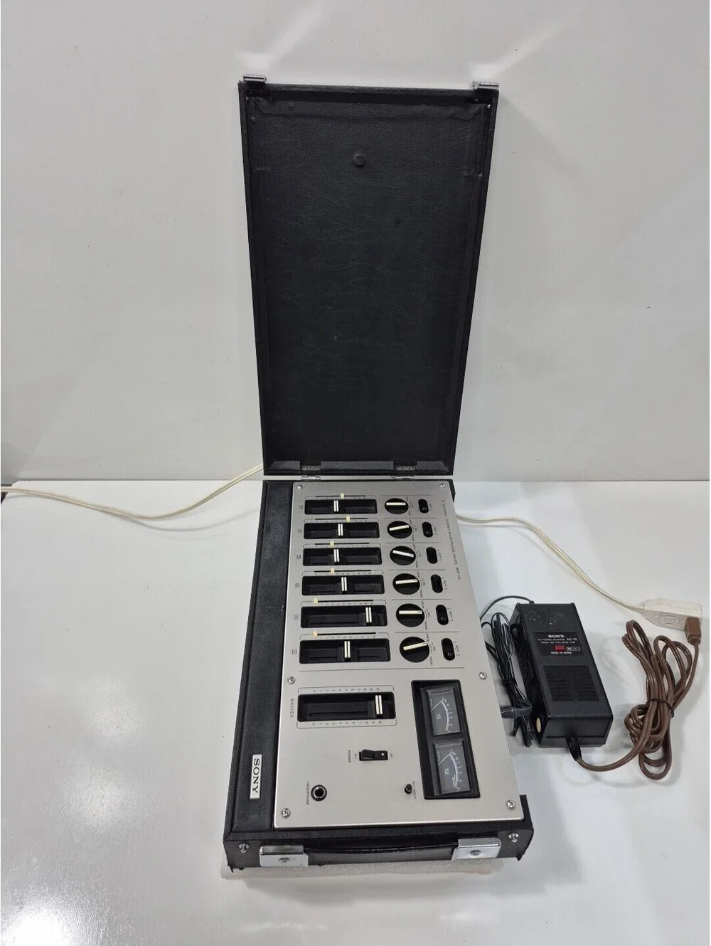 Sony MX-14 6 Channel Portable Microphone Mixer Tested - Rare!